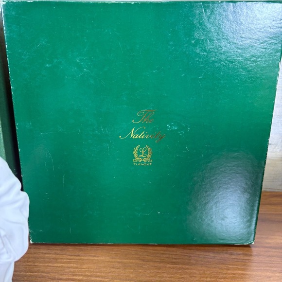 Lenox The Nativity Porcelain Set with Original Box and Certs lot of 7 1990's - Picture 14 of 15